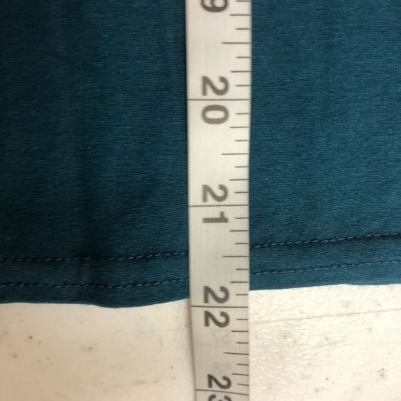 NICHE NILGUN DERMAN Teal Jersey Material Long Sleeve Top Sz M NWT - Picture 5 of 5